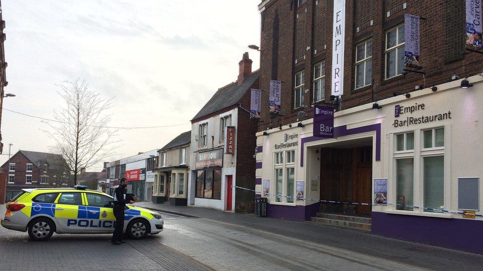 The Empire in Swadlincote on Sunday 10 April