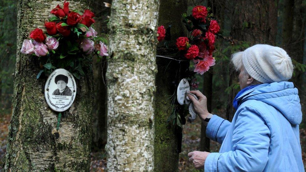 Memorial in St Petersburg, 30 Oct 15