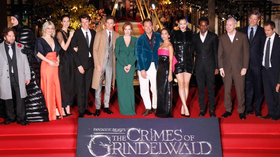 Fantastic Beasts cast