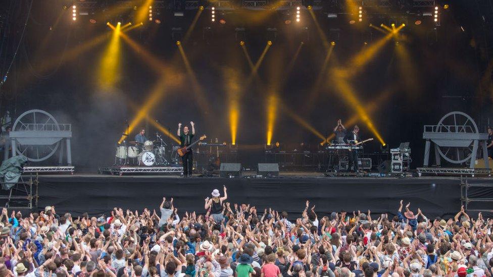 Crowd at Latitude Festival