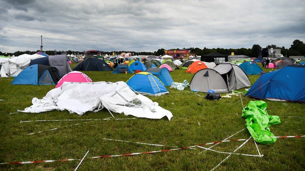 Bravalla Festival in Sweden