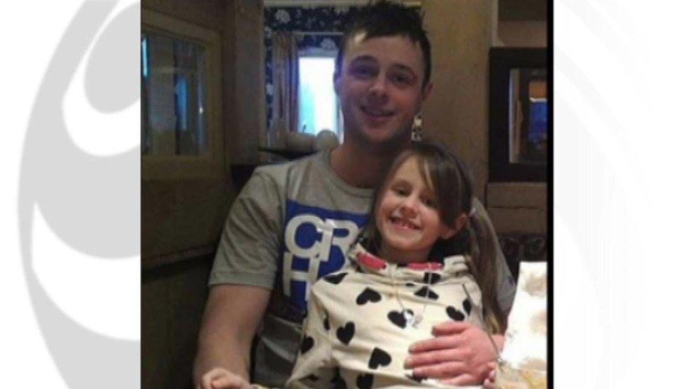 Alfie and daughter Summa