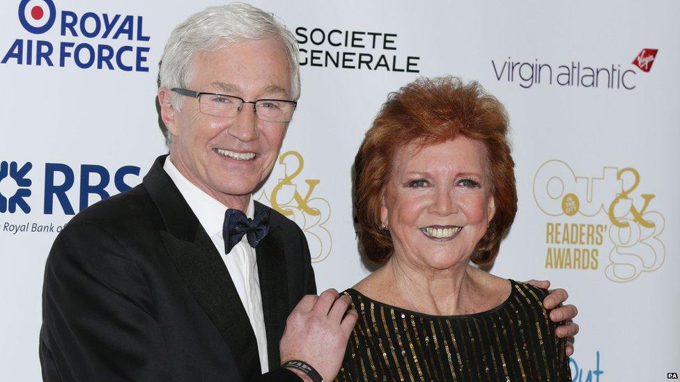 Paul O'Grady and Cilla Black