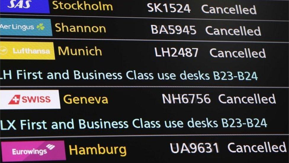 List of cancelled flights