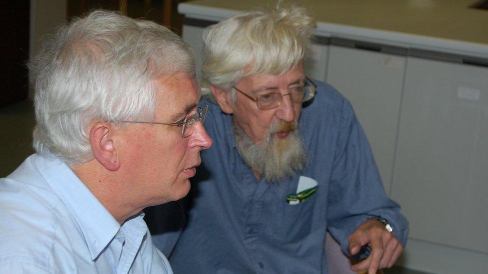 Trevor Morrison (right)