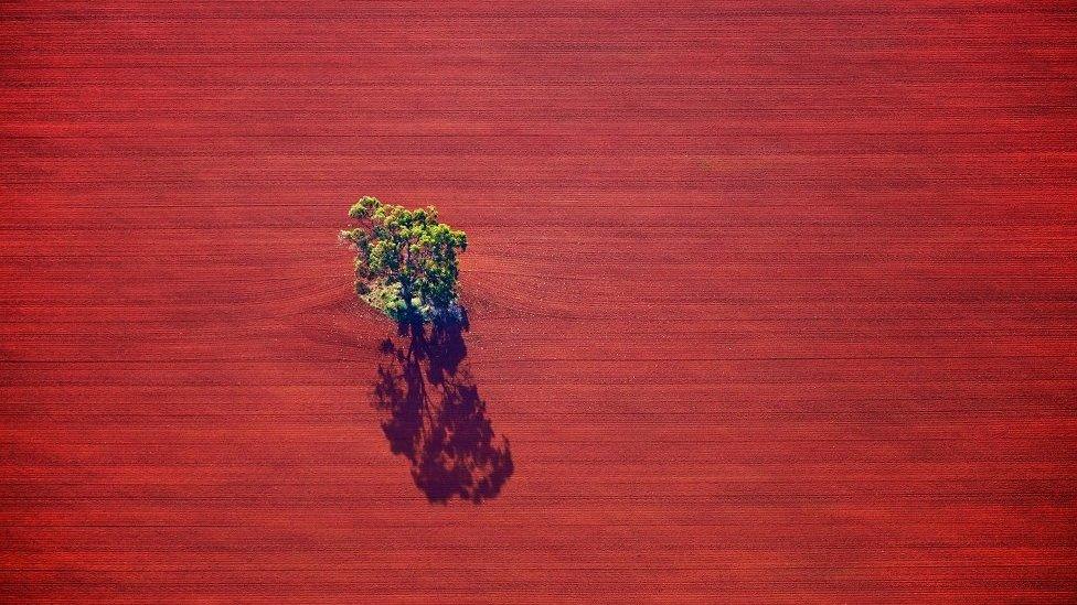 A series of aerial photos capture a rarely seen perspective of Australia's most remote rural areas