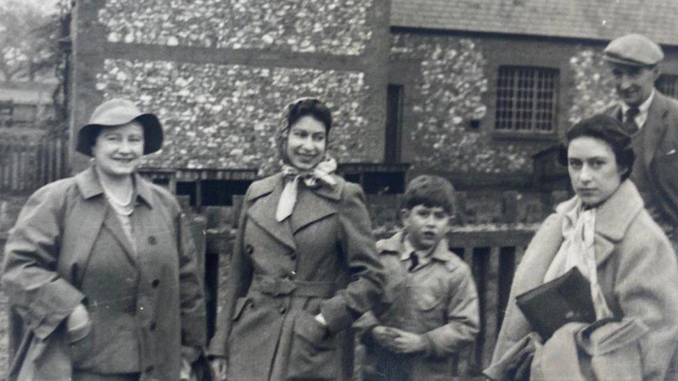 Members of the Royal Family in the 1950s