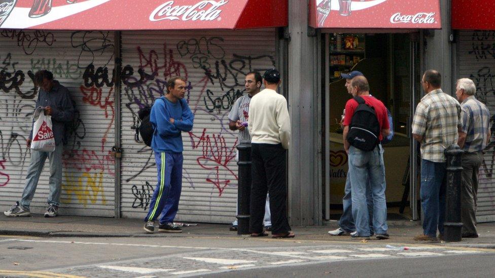 Polish manual workers in London