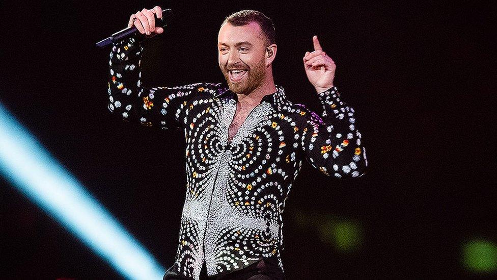 Sam Smith at the 2019 Brit Awards