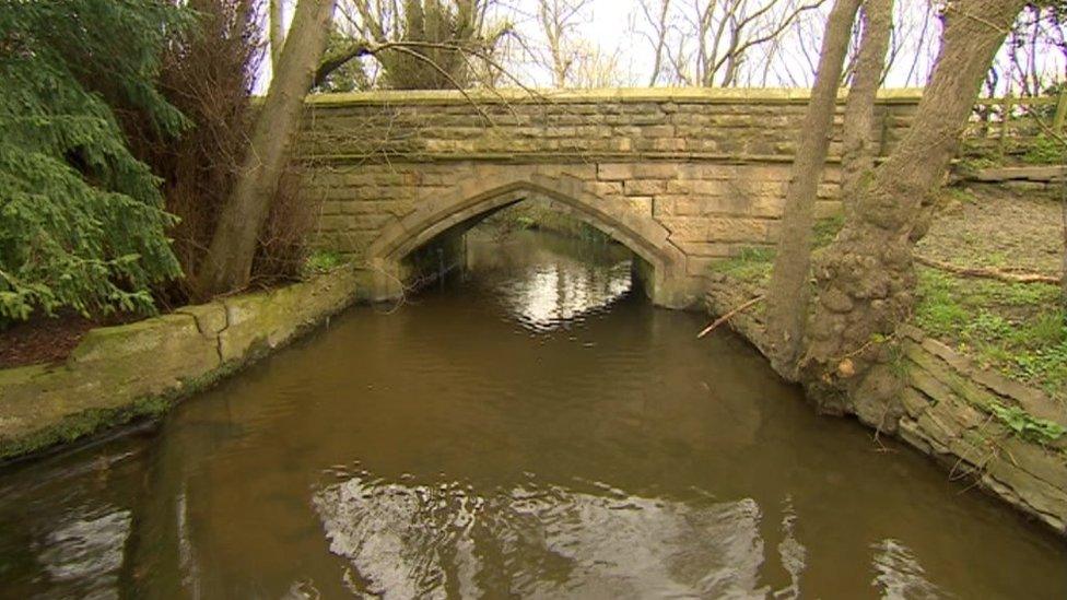 River Amber in Derbyshire