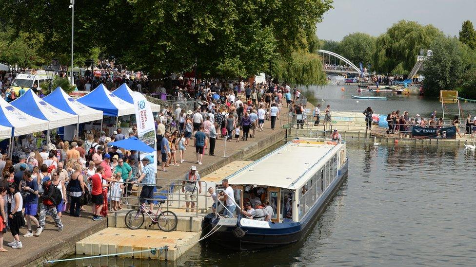 Bedford River Festival in 2018