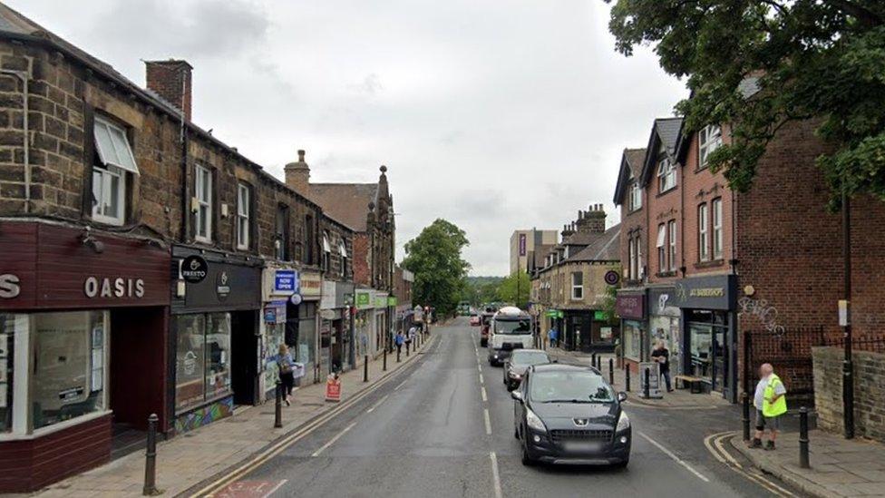 Otley Road in Headingley