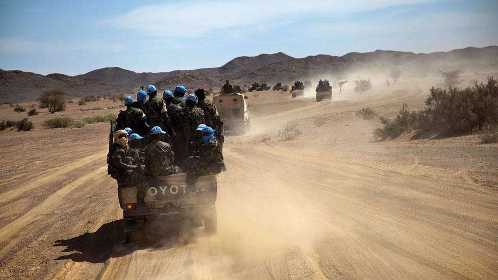 Peacekeepers in Mali