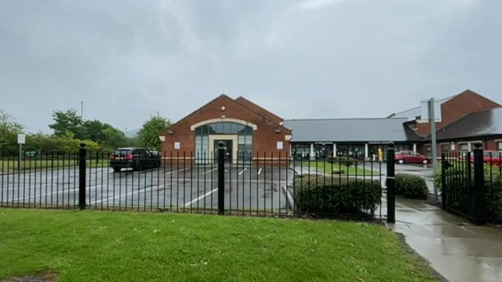 Car park at the Garth surgery in Guisborough