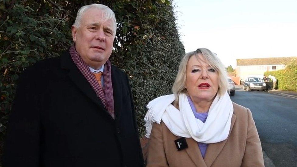 Councillors George Duggins and Patricia Hetherton