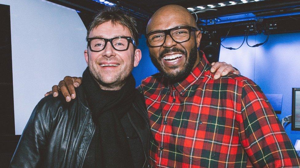 Damon Albarn with Mistajam