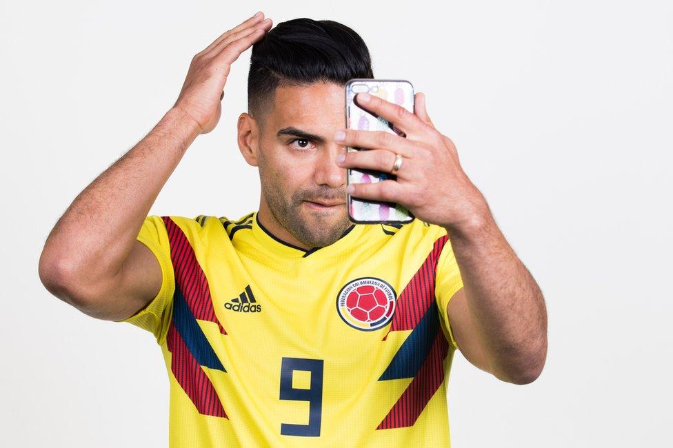 Radamel Falcao of Colombia