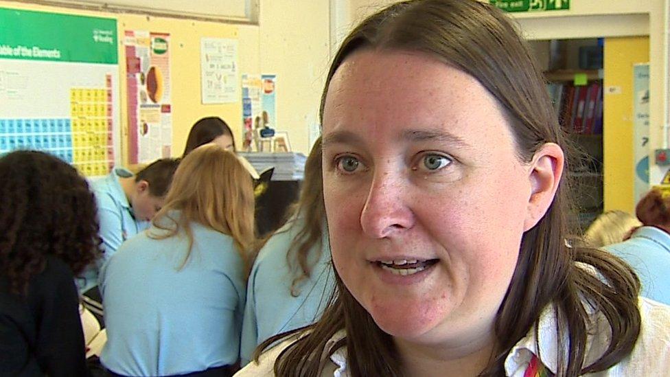 Teacher Becky Richards has set up a school library with a particular focus on LGTBQ+