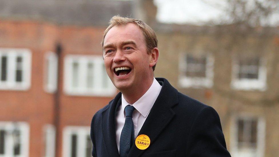 Lib Dem leader Tim Farron