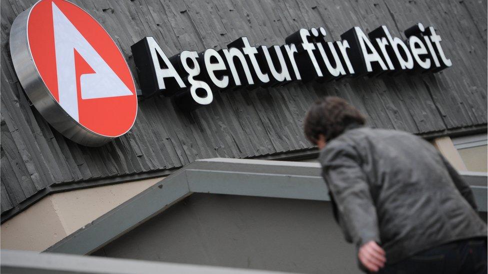 German job centre - file pic