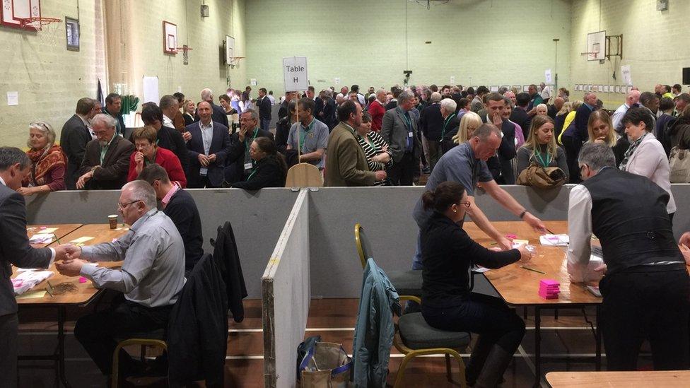 Council count in Pembrokeshire