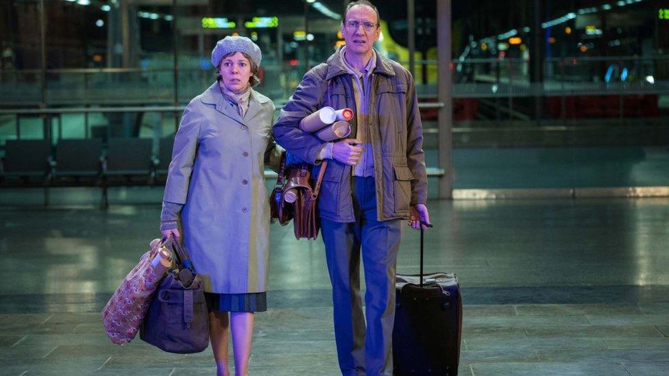 Olivia Colman and David Thewlis