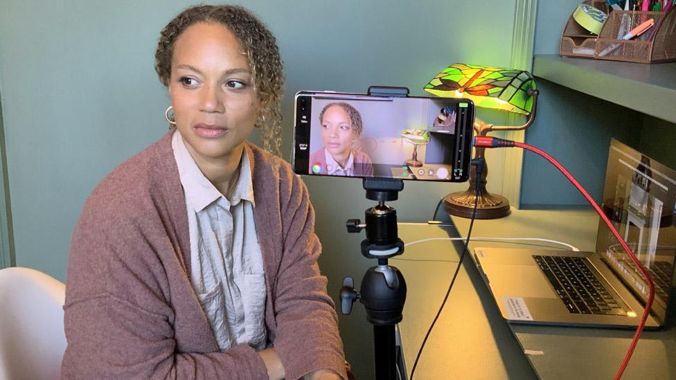 Angela Griffin in ITV's Isolation Stories