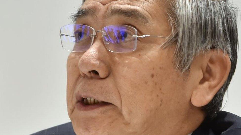 Bank of Japan Governor Haruhiko Kuroda