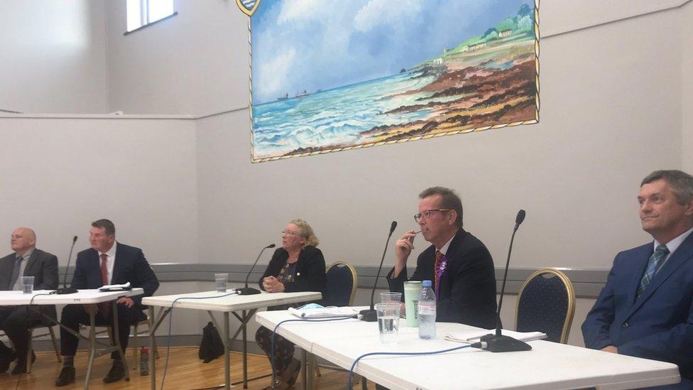 Isle of Man election hustings for Arbory Castletown and Malew 2021