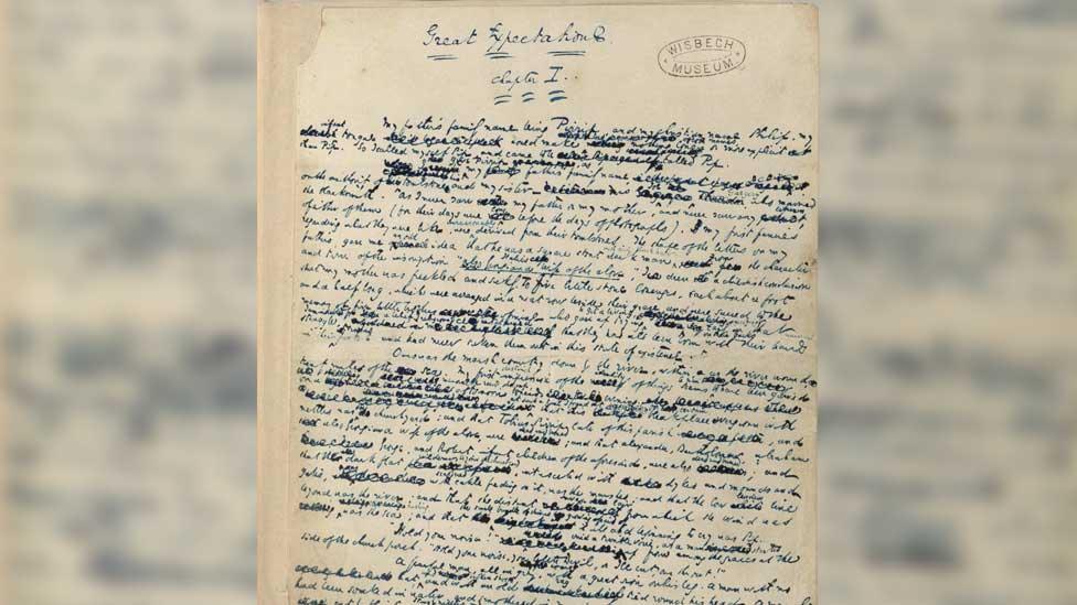 Great Expectations manuscript