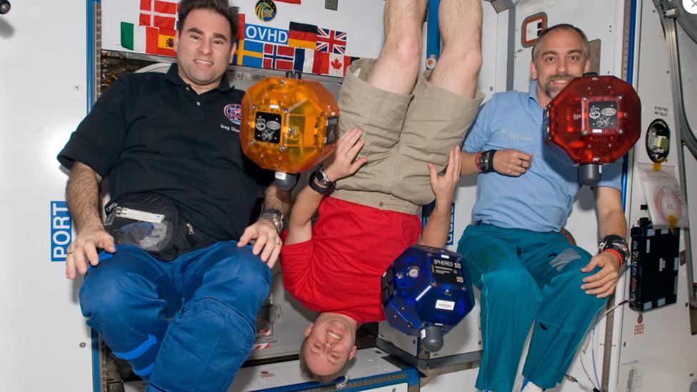 Richard Garriott on the International Space Station