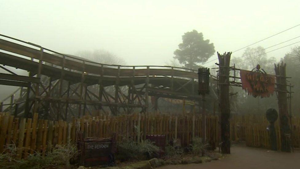 Closed Alton Towers ride