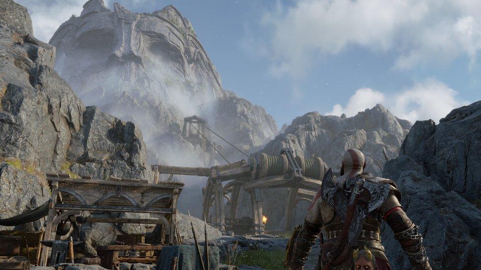 Kratos in God of War Ragnarok