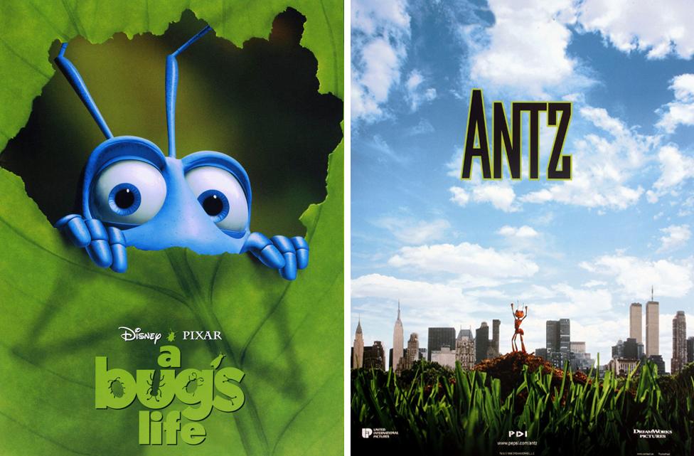 Antz and A Bug's Life