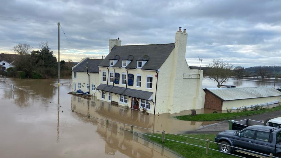 The Haw Bridge Inn in Gloucester