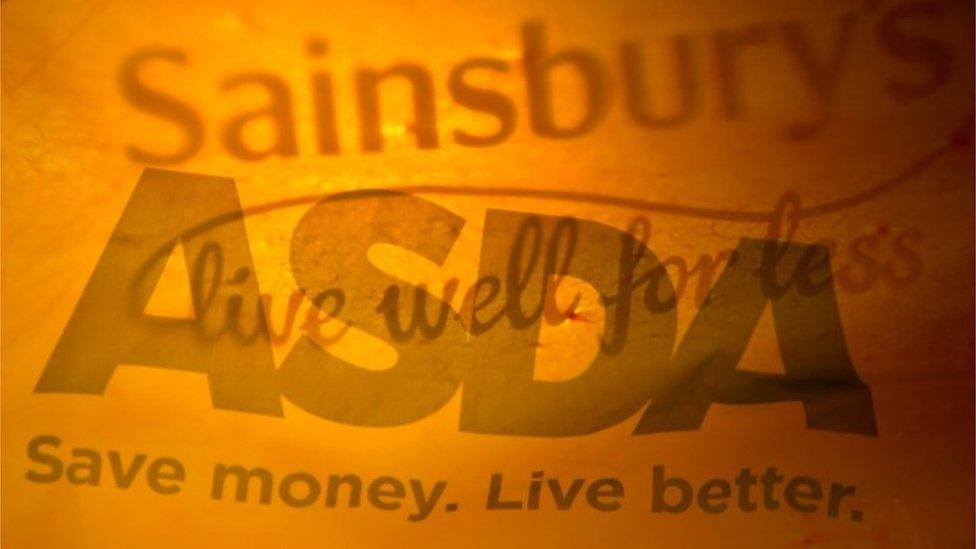 Sainsbury Asda bags