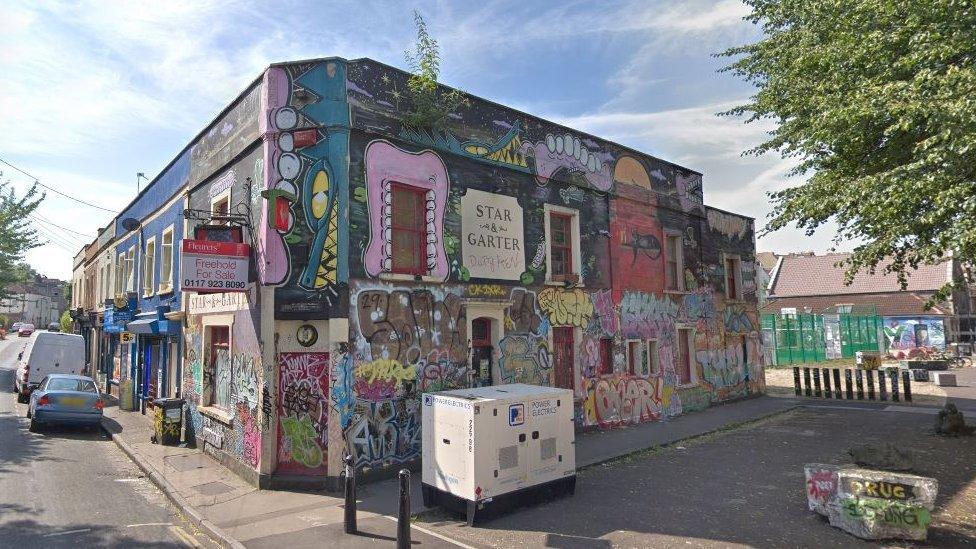 Star and Garter pub as it used to look