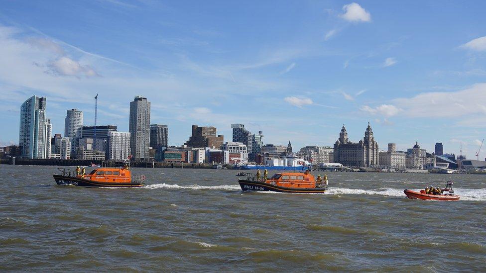 Crews celebrate 200 years of the RNLI