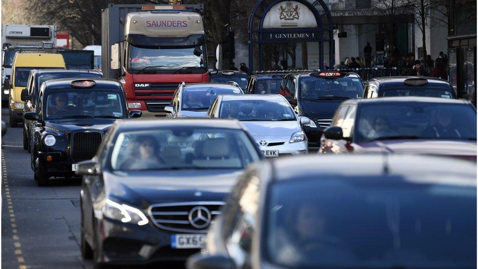 Traffic in London