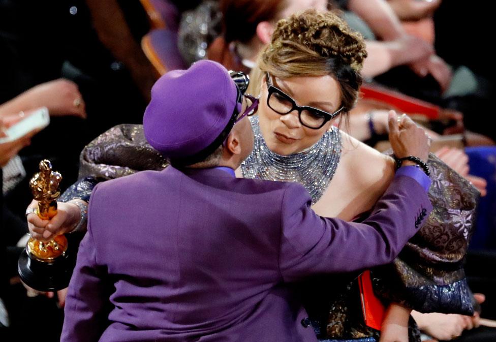 Ruth Carter and Spike Lee