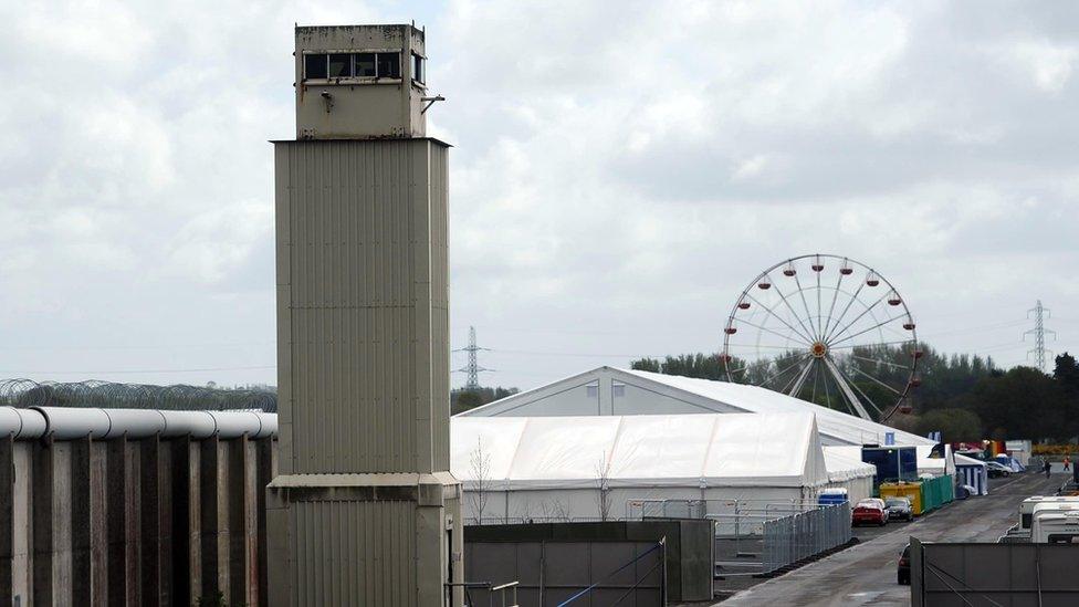 The Maze prison site