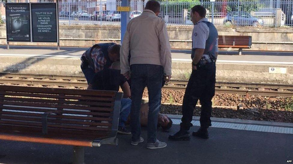 Suspect held by police at Arras (21 August)