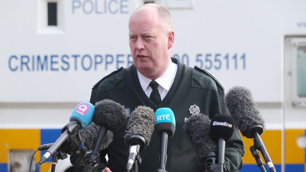 PSNI Chief Constable George Hamilton