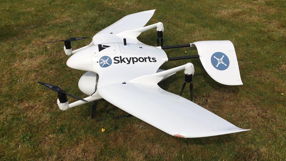 Skyports drone