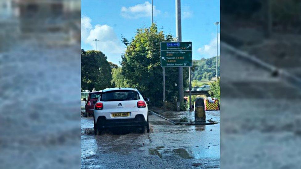 Cumberland Basin flooding in Bristol