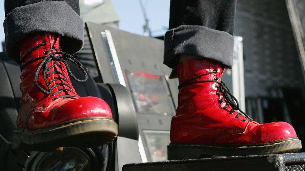 Dr Martens shares plunge after profit warning BBC News