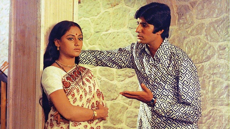 Amitabh and Jaya Bachchan in Abhimaan