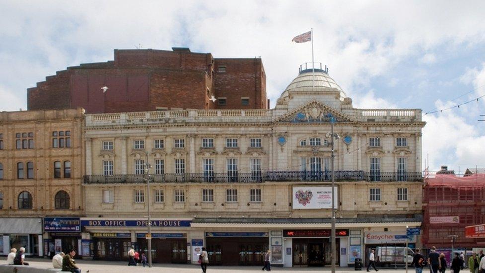 Winter Gardens in Blackpool