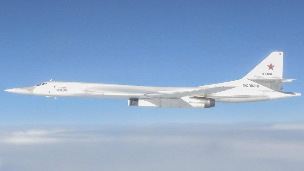 Russian Tupolev Tu-160 Blackjack