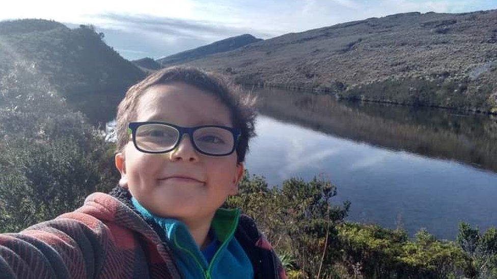 Francisco Vera founded an environmental group aged nine